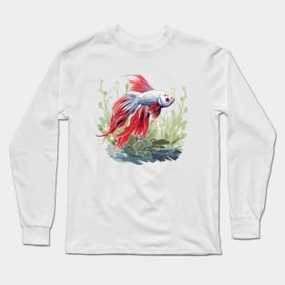 Betta Fish Long Sleeve T-Shirt